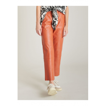 pantalons et jeans pantalon vegan tangerine maevy