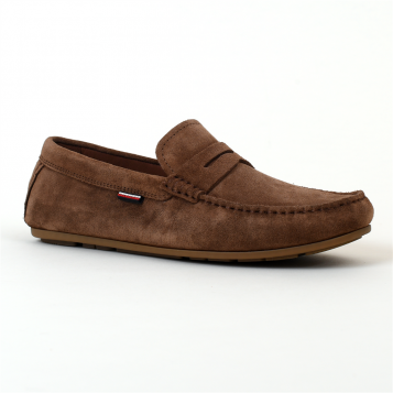 mocassins classic suede driver timber. Tommy Hilfiger