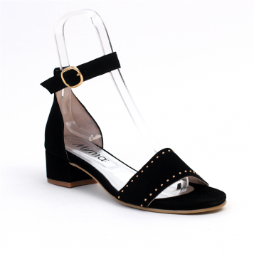 sandales & nu-pieds 4452my noir Myma