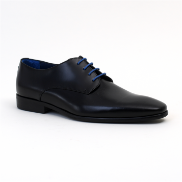 chaussures à lacets jory noir Azzaro
