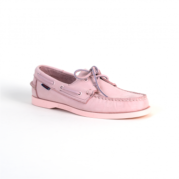 chaussures bateaux docksides full baby pink Sebago